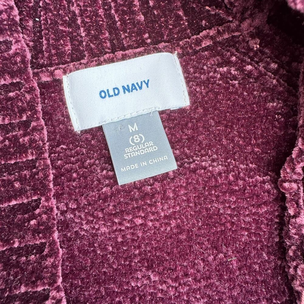 Old Navy Girls M 8 Chenille Knit Open Front Cardigan - Picture 2 of 3